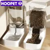 Кормушки Hoopet Dog Feeder Cat Автоматическое кормление вода прозрачная домашняя корма для хранения домашних животных.
