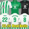 Soccer Jerseys Real Betis Camiseta Primera Equipacion SUSTAINABILITY Portero Multi futbol 2023 2024 REAL soccer football shirt MEN KidsH2434