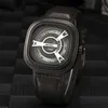 40% OFF watch Watch Seven Friday Men Unique Stylish Creative Clock Quartz Japan Movement M1B01 Steel Relog 230727