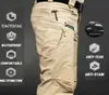 Mens Waterproof Cargo Pants Elastic Multiple Pocket Male Trousers Outdoor Joggers Pant Plus Size Tactical Pants Men8193024