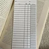 Lichtgewicht bladwijzerset voor het lezen van notities voor het volgen van soepel schrijvende boekopname