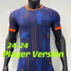 Ny 24 25 European Cup Dutch Memphis Football Jersey Virgil Dutch Club Jersey de Jong de Jong Dumfries Bergvijn Shirt Klaassen Blind de Lign Men's's Et Football Shirt