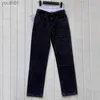 Women's Jeans Women Straight Jeans Spring Summer High Waist Jeans Casual Style Breathable Pants Loose Leggings 240304