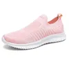 Slip-on Casual Women's Sock Shoes 774 Flat Knitting Sneakers Ladies Plus Size Soft Lovers Loafers Breathable Mesh Outdoor Woman Sport Shoe 64