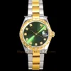 Ladies Watches Women 31mm 279171 Diamond Dial 278273 Rostfritt stålarmband Folding CLASP 2813 Automatiska armbandsur Watch