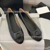 Xiaoxiangfeng High Edition Vier Seizoenen Schooltas Gesp Ballet Dansschoenen Diamant Geruit Platte Bodem Ondiepe Mond Dames