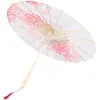 Guarda-chuvas guarda-chuva japonês papel seda decoração traje dança retro decorativo cosplay óleo chinês vintage clássico guarda-sol