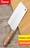 Coltello da cucina in acciaio inossidabile Coltello da chef Mannaia da macellaio Chopper Coltello da cucina per verdure con manico in legno4189104