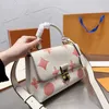 Bouleter des bacs Madeleine DesignerHandbag Fashion Vintage Hands sacs de luxe Sacs d'épalage de haute qualité sac crossbody fleur fleuris