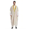 Vêtements ethniques Jubba Thobe pour hommes Abaya Kimono islamique Jubbas Thobes longue robe saoudienne musulmane vêtements d'extérieur Caftan Jubah Dubaï arabe Dressing