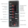 Högtalare Bluetooth Audio Amplifier Board MP3 Subwoofer Microphone amp -modul för 4 ohm 8 tum högtalare 7.4V Batteridriven DC 12V / 9V