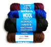 Cheap 10 rollslot 100 Acrylic hand and machine knitting Blended Yarn scale hair Brazilian Wool Hair3477621