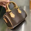 10S Mulheres Designer Nono Couro Genuíno Top Grade Crossbody Mini Couro Macio Feminino Edição Limitada Bolsa Dumpling Bag Ouro 16 20 25cm