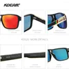 Sunglasses Brand KDEAM 2024 Neutral Polarized Classic Square Metal Frame Eyewear Men Women Driving Sports Sun Glasses UV400