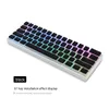 129 teclas pudim keycaps perfil oem pbt duplo s keycap para mx switch teclado mecânico iso layout rgb backlit teclas 240229