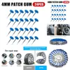 New NEW 24Pcs Tyre Puncture Repair Tubeless Wired Mushroom Plug Patch Kit For Motorcycle Truck Car Professional Tools F3m6