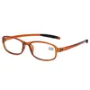 Solglasögon Läsglasögon för män Kvinnor Anti Slip -glasögonram med Silicone Cover TR90 Bekväma färdigställda