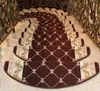 Yazi antideslizante escaleras alfombra autoadhesiva Europea Pastoral Floral alfombra sala de estar suave escalera estera T2005182785245