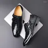 Dress Shoes Men Casual Plus Size Leather Adult Fashion Designer Social Driving Moccasins Loafers Zapatos Hombre