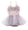 Vestidos de menina bebê princesa lantejoulas balé tutu vestido infantil alça de tule festa concurso roupas de dança