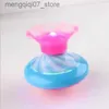 Beyblades metal füzyon yaratıcı çocuklar ufo oyuncak renkli taç fiber optik yanıp sönen müzik gyro elektrikli dönen üst gyroscopboy hediye rastgele yh770 l240304