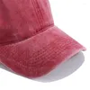 Ball Caps 2024 Plain Dyed Sand Washed Soft Cotton Cap Blank Baseball Dad Hat No Embroidery Mens For Men And Women