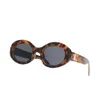 Stilisti Nuovi occhiali da sole con montatura ellittica ad arco di trionfo d'oltremare Occhiali classici 9403