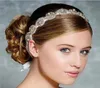 Vintage Hochzeit Braut Kristall Strass Perlen Haarschmuck Blumen Stücke Pins Stirnband Perlen Prinzessin Tiara Schmuck Suppl9173794