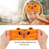 Headphone/Headset Kids Animal Headband Soft Fleece Wireless Bluetooth Headphones with Mic Voice Prompt HiFi Stereo Bass Music Sleep Eye Mask