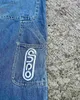 Jeans da donna Jeans JNCO Street Fashion Retro Loose Brother Pantaloni extra large a gamba dritta larghi 240304