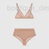 Reggiseni set designer g lettera biancheria biancheria intima tessile sexy femmini