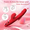 Dubbele Dildo Vibrator voor Vrouw G Spot Clitoris Stimulator Vagina Massager Vrouwelijke Masturbatie AV Stok Seksspeeltjes Volwassenen 240227