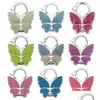 Hooks Rails Hook Butterfly Handbag Hanger Glossy Matte Foldable Table For Bag Purse Fy3424 Drop Delivery Home Garden Housekee Orga Dhqhc