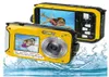 Underwater Camera 27K 48MP Waterproof Digital Cameras 10FT HD Video Selfie Dual Screen 16X Waterproof1044260