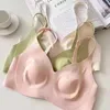 Bras Naked Ultra-thin Underwear Women's Big Breasts Show Small Thin Section With Soft Support Comfortable Breathable Seamless Bra