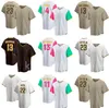 23 TATIS JR.13 MACHADO 11 JERSEYS de baseball DARVISH 2 BOGAERTS 9 CRONENWORTH 4 SNELL 22 SOTO kingcaps local Cool Base Jersey dhgate Dropshipping accepté