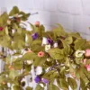 Stile rurale piccola rosa edera artificiale foglie fiore vite decorazioni per la casa festa decorazione di nozze Mariage piante finte10 PC / lotto 2024304