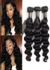 LANS Braziliaanse Virgin Human Hair Extensions Losse Diepe 50g Stuks Volledige Hoofdbundels Haar Weeft 10quot26quot Dubbele Inslag4214234