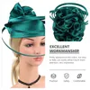 Bandanas Cocktail Party Hat Decor Wedding European och American Tea Headband Headpiece Women Fascinator Polyester huvudbonad Bride