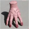 Party Decoration 1Pcs Halloween Horror Props Trick Or Treat Broken Hand Adams Family Latex Palm Statue Home Decor Desktop Crafts 918 Dhc3H