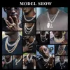 Hip Hop Sieraden 12mm 15mm 18mm 925 Sterling Zilver 2 Tone Iced Out Custom Initial Ketting moissanite Cubaanse Link Chain