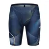 Roupa de banho masculina verão pro natação prática atlética maiô curto praia natação collants troncos maiô mergulho shorts