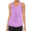 Tanques femininos mulheres tank tops camisola sem mangas sem costas oco para fora camisa atada colete superior de fitness feminino casual solto treino