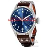 Montre-bracelet de luxe de qualité supérieure, grand pilote, cadran bleu nuit, automatique, 46MM, pour hommes, montres 266q