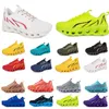 Running Men Buty buty Spring Women Fashion Sporty odpowiednie trampki Wyprzebienie Kolor Kolor czarny biały blokowanie Antiskid Wielki rozmiar 375 7 74 4