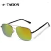 Солнцезащитные очки TAGION, мужские очки в оправе без оправы для мужчин, брендовые дизайнерские модные очки 2762