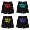 designer Y2k Pants American Street Hip-hop Cargo Pants Trendy Brand Mini Two Printed Casual Pants Summer Loose Shorts Men's and women's work pants ERBS