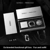 Cell Phone Earphones SONGX SCD Bluetooth 5.2 Headphones Venom Co-Branded Wireless Earphones ENC Noise Canceling In-Ear Earbuds Headset Metal Design YQ240304