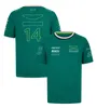 F1 Team Uniform 2024 Nieuwe T-shirt Met Korte Mouwen Plus Size Poloshirt Sport Racing Sneldrogende Kleding