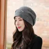 Vrouwelijke Boutique Kasjmiermix Wintermuts Bont Warme Zachte Wol Vrouwen Skullies Mutsen Groothandel Fedora Retro Dame Caps Baret 240226